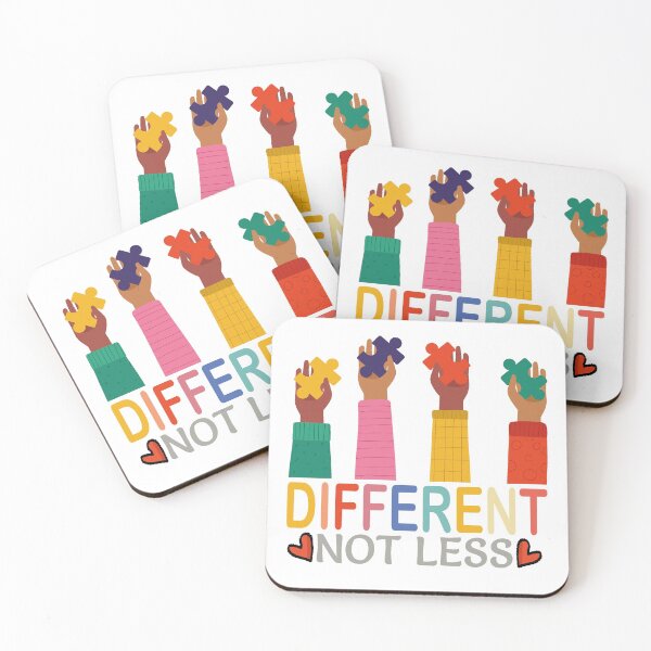 Item preview, Autism Awareness Hands | Different Not Less designed and sold by sammaq.