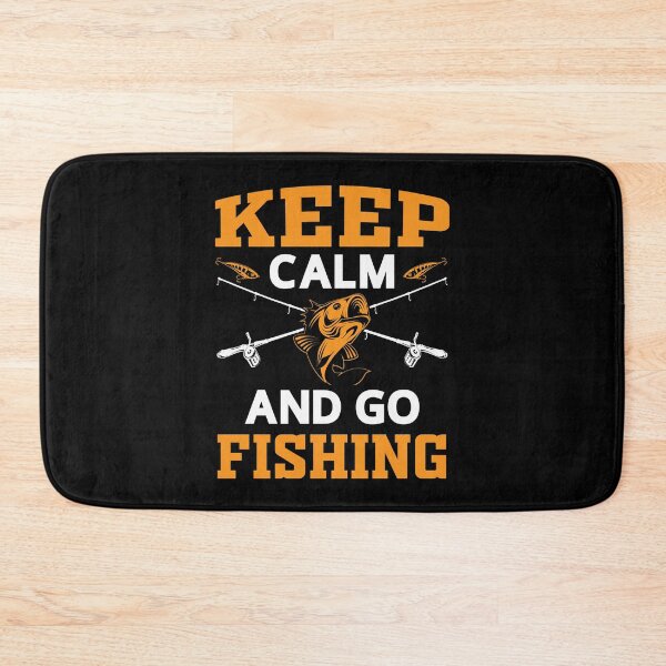 Item preview, Keep Calm and Go Fishing designed and sold by BuxomBabe21.