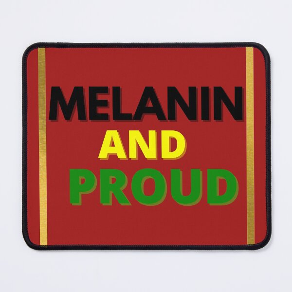 Item preview, African American Black ~ Melanin & Proud, Impactful quote - BLM designed and sold by haRexia.