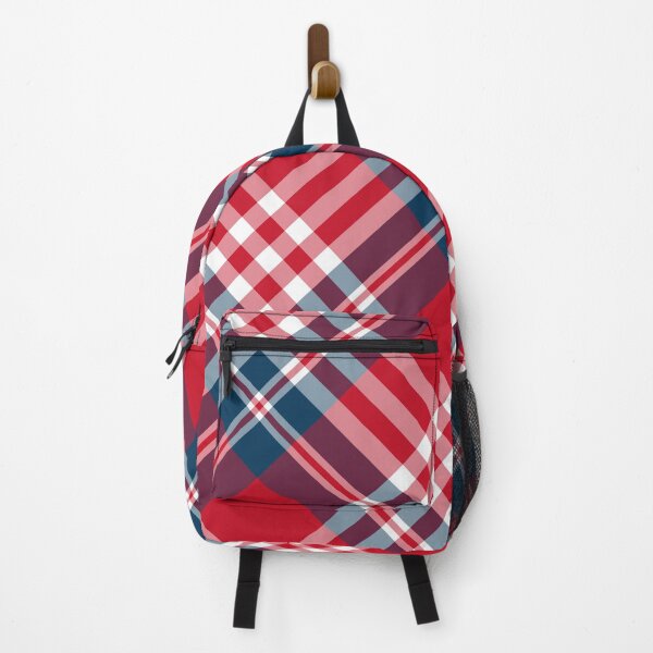 Item preview, Red White and Blue Patriotic Plaid designed and sold by pugmom4.
