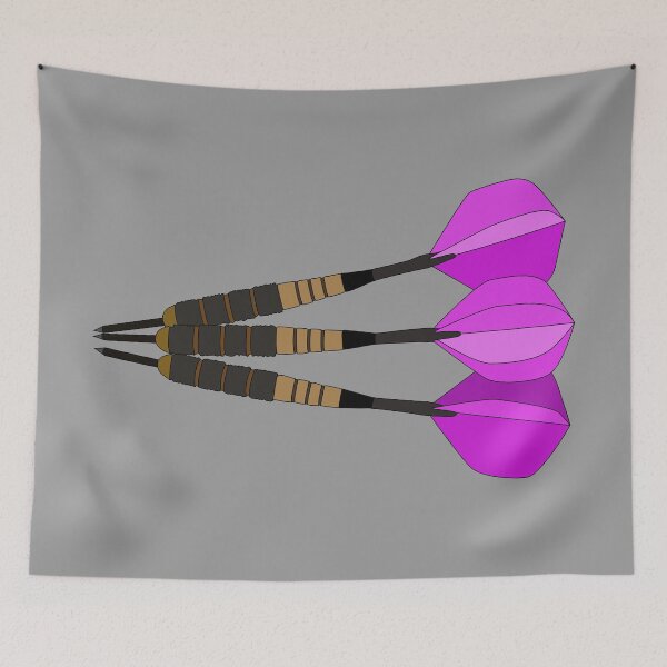 Item preview, Darts sport drawing designed and sold by Blondiabshop.