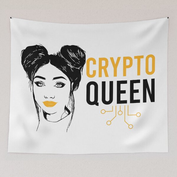 Item preview, Crypto Queen designed and sold by stickmeok.