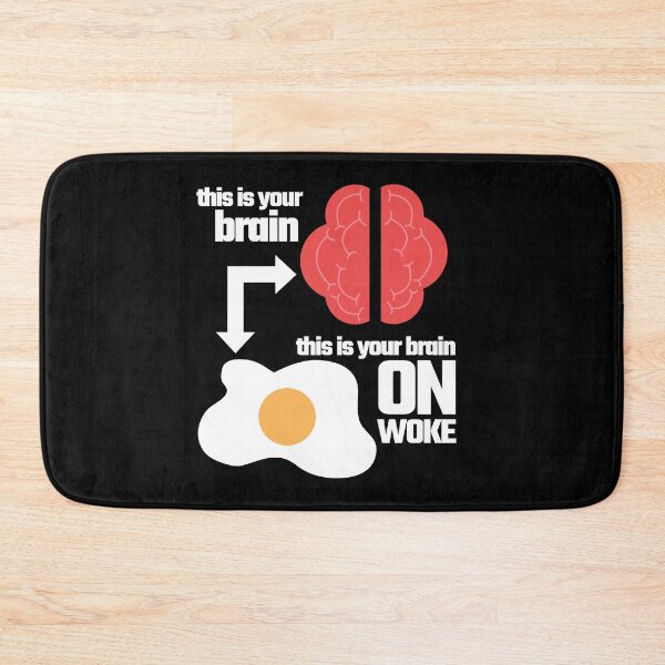 Item preview, This is your brain on WOKE. Go Woke Go Broke. A new type of brainwash that cooks the brain.  designed and sold by tiredofwinning.