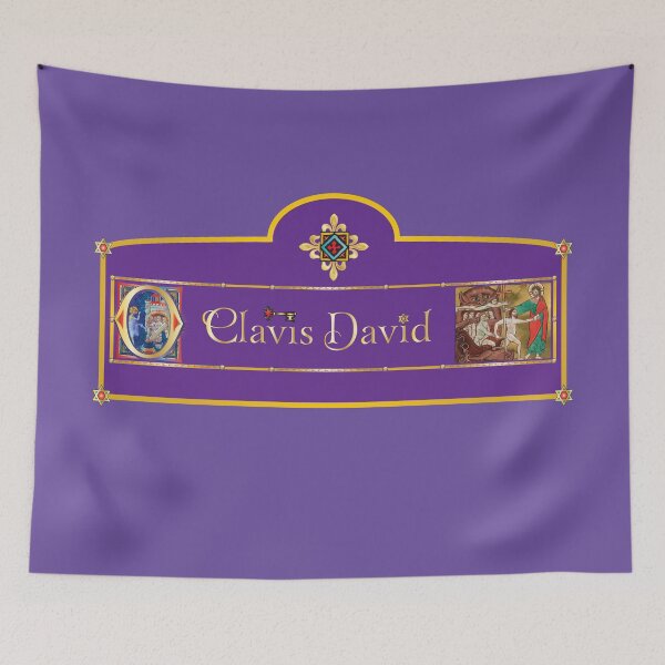 Item preview, O Clavis David Antiphon Illuminated designed and sold by JamesKentRidley.