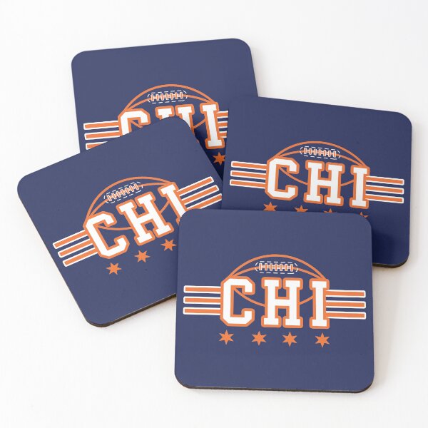 Item preview, Chicago Flag - Chicago Football - Chicago Sports designed and sold by BearDownDesigns.