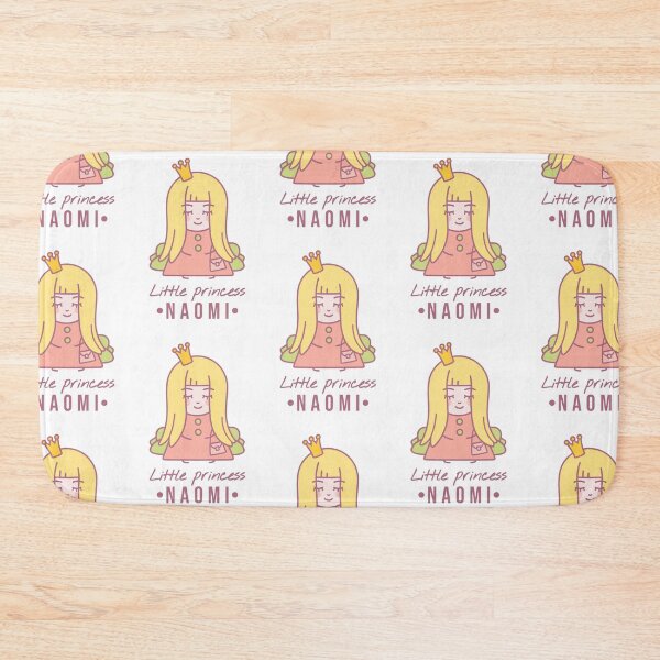 Item preview, Little princess Naomi | Blonde girl with a crown on her head and a bag sits on the couch  designed and sold by AnnaRuz.