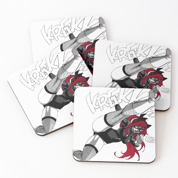 Item preview, Erza superhero kick designed and sold by samuraipratik.