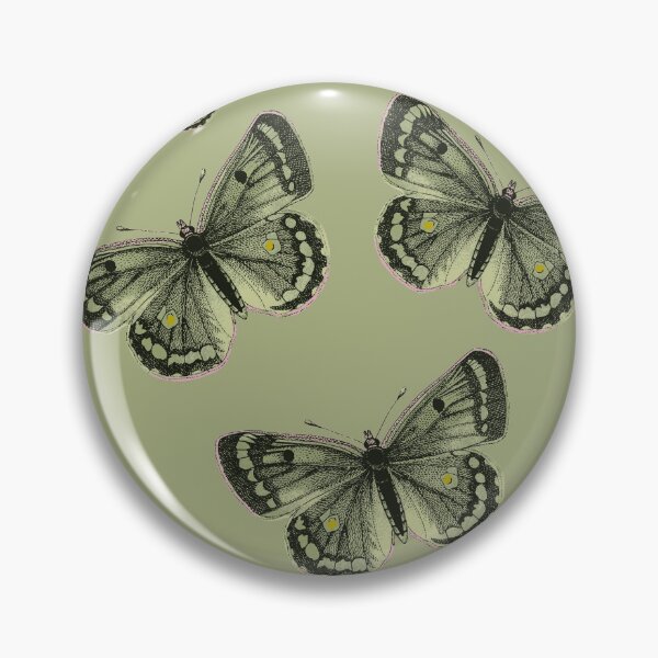 Item preview, GREEN BUTTERFLY - VINTAGE  designed and sold by Kwayako.