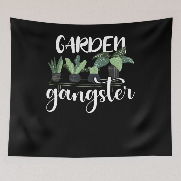 Item preview, Garden Gangster Funny Outdoor Gardening Gardeners designed and sold by Dressed For  Duty.