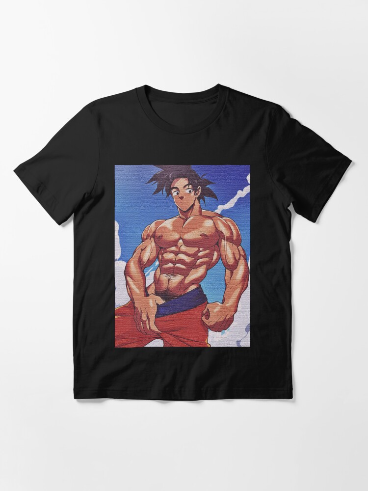 Sexy Bara Goku Male Saiyan Dragon Ball T Shirt For Sale By Theereko