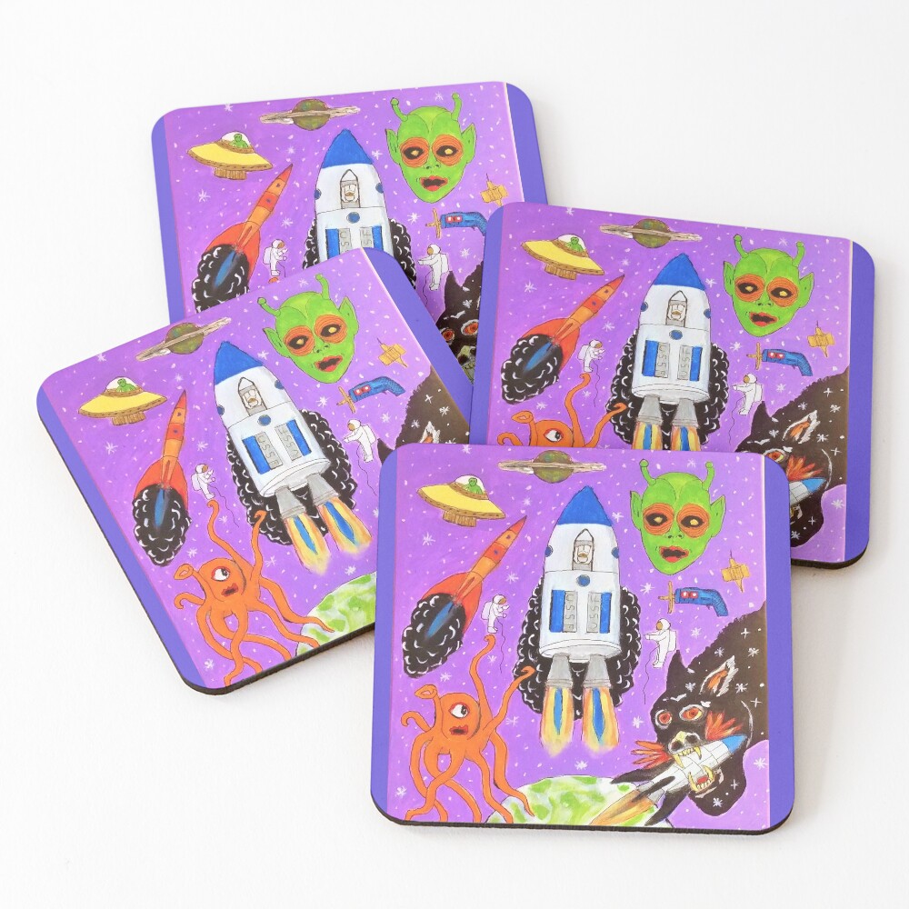 Item preview, Coasters (Set of 4) designed and sold by Createaline.