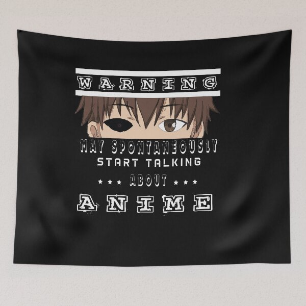 Item preview, Funny Anime Lovers Saying - Warning May star talking about Anime designed and sold by Theparticular.
