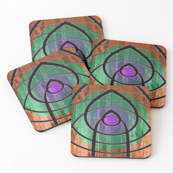 Item preview, Abstract Pattern Of Symmetrical Lines Of Wooden Arched Spirals - Spiritual Elevation. designed and sold by Ralek.