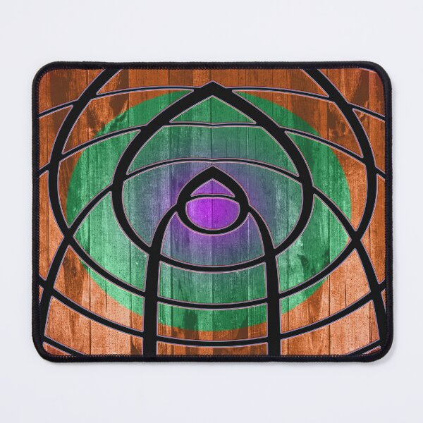 Item preview, Abstract Pattern Of Symmetrical Lines Of Wooden Arched Spirals - Spiritual Elevation. designed and sold by Ralek.