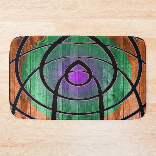 Item preview, Abstract Pattern Of Symmetrical Lines Of Wooden Arched Spirals - Spiritual Elevation. designed and sold by Ralek.