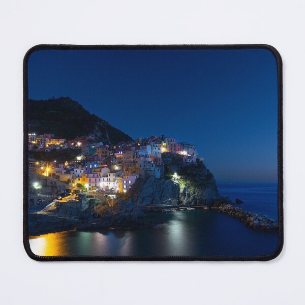 Item preview, Blue hour in Manarola designed and sold by pietrofoto.