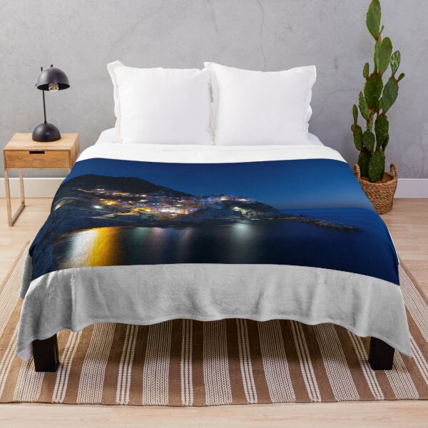 Item preview, Blue hour in Manarola designed and sold by pietrofoto.