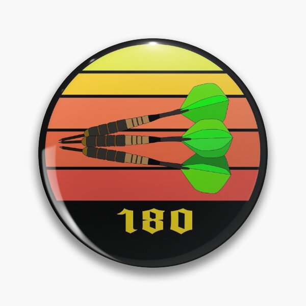 Aperçu de l'œuvre Fléchettes 180 sport créée et vendue par Blondiabshop.