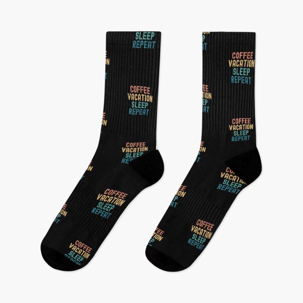 Item preview, Coffee Vacation Sleep Repeat - Funny Vacation & Coffee Gift designed and sold by kindxinn.