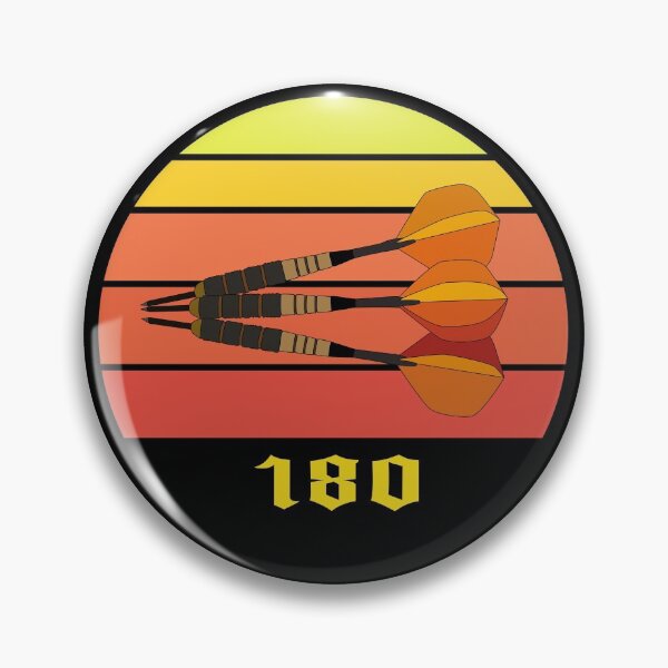 Aperçu de l'œuvre Fléchettes 180 sport créée et vendue par Blondiabshop.