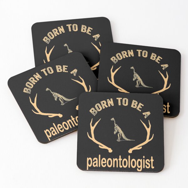Item preview,  Born to be a paleontologist, paleontology school dinosaurs lover designed and sold by boyastore.