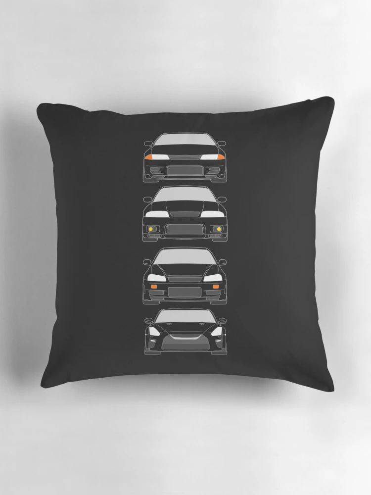 Thumbnail 3 of 4, Pillow, Nissan Skyline R32 R33 R34 R35 GTR designed and sold by EdimDesign.