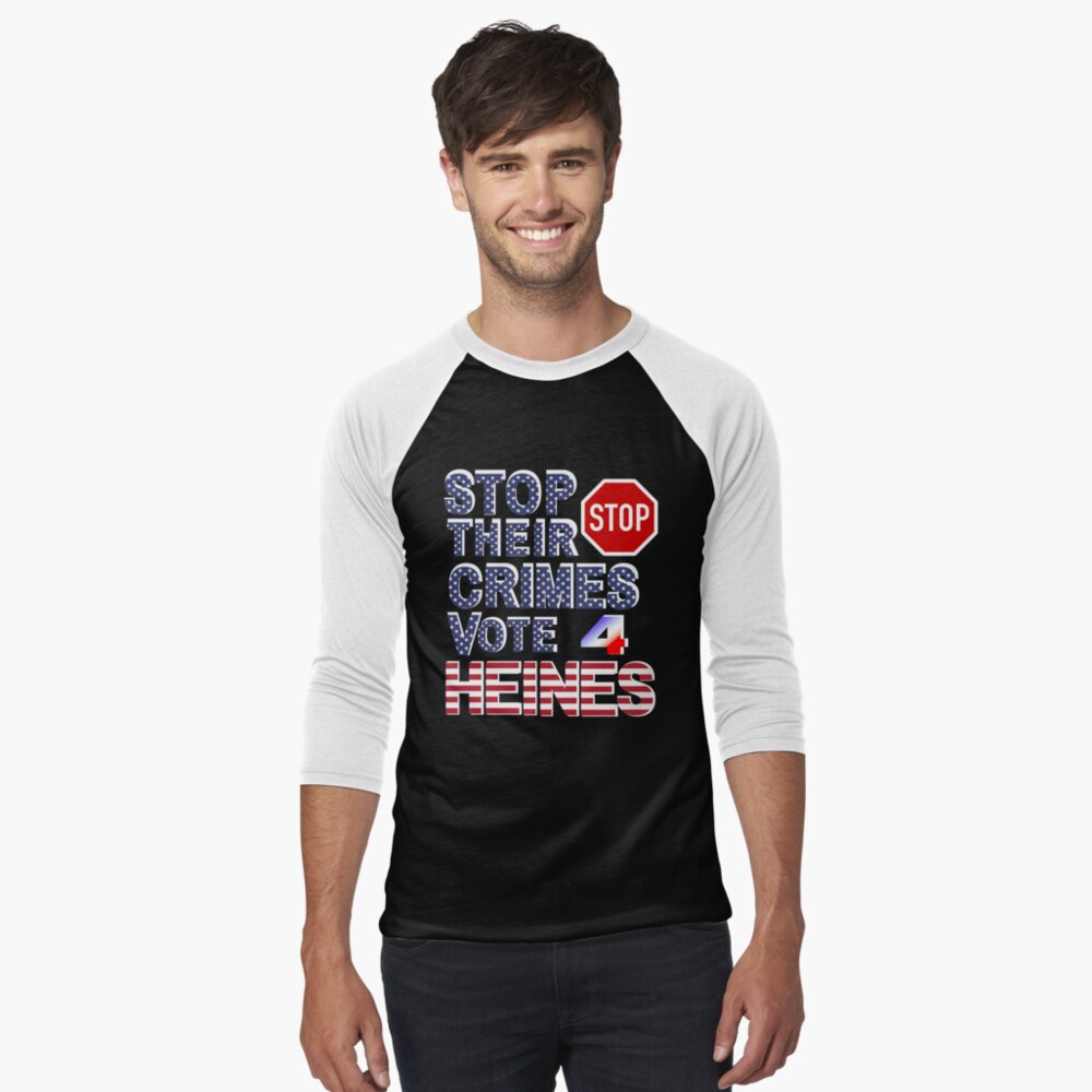 Item preview, Baseball ¾ Sleeve T-Shirt designed and sold by Heinessight.
