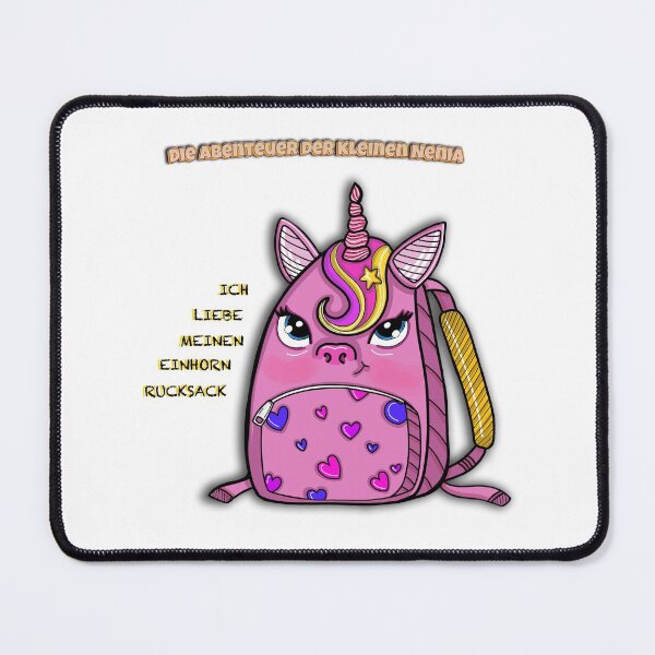 Item preview, Einhorn - Rücksack - Die Abenteuer der kleinen Nenia designed and sold by The Adventures of Little Nenia.