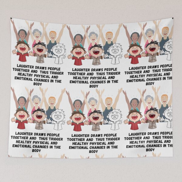 Item preview, Laughter Draws people together designed and sold by Hinny8.