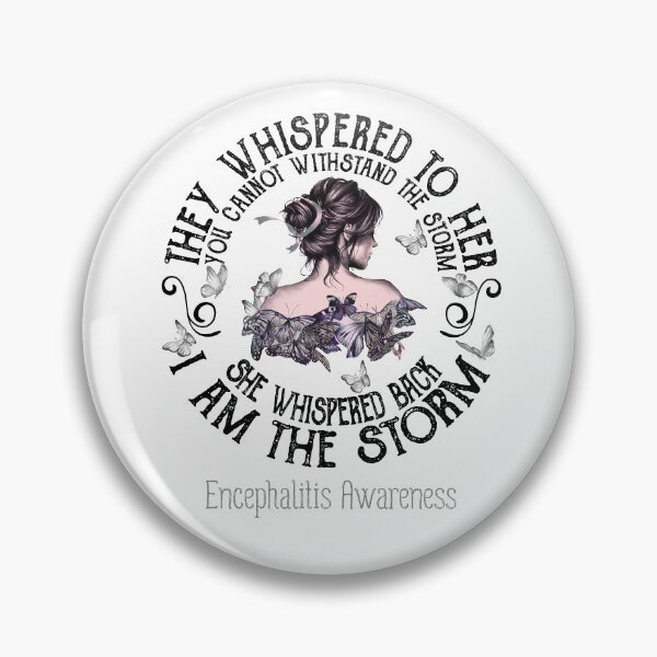 Item preview, Women Encephalitis Warrior I Am The Storm designed and sold by Grooffos.