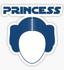Star Wars Princess Leia Carrie Fisher Sticker