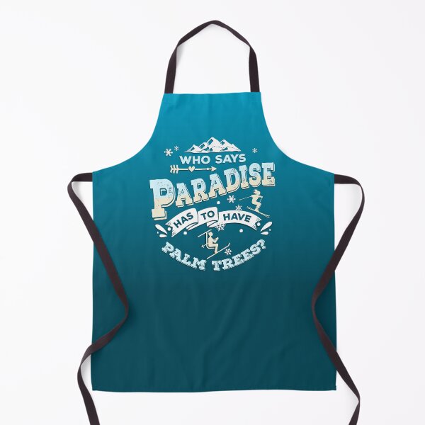 Item preview, Funny skiing phrase, ski paradise designed and sold by DeliriousSteve.