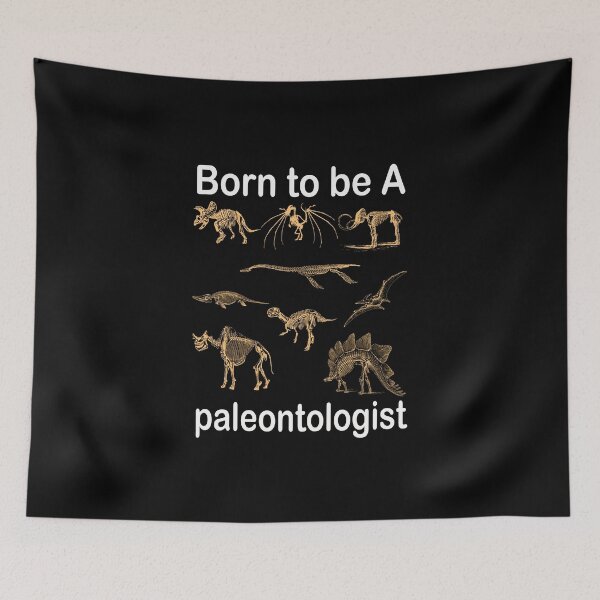 Item preview,  Born to be a paleontologist, paleontology school dinosaurs lover designed and sold by boyastore.