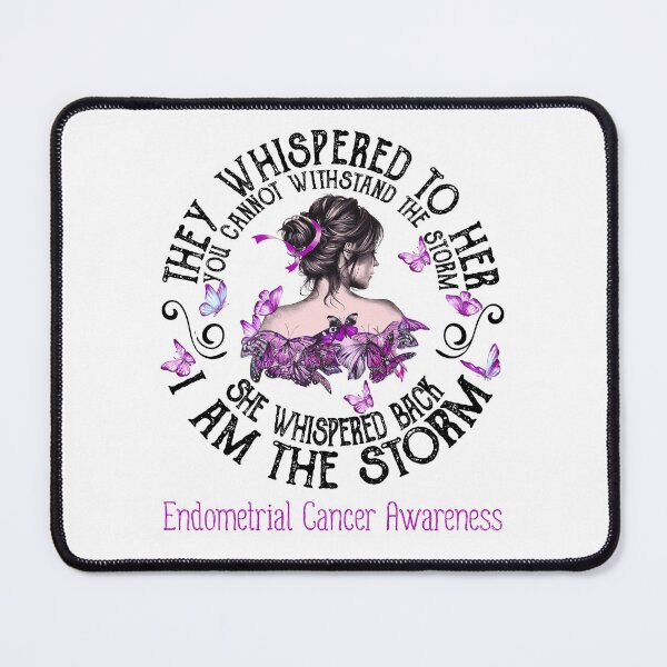 Item preview, Women Endometrial Cancer Warrior I Am The Storm designed and sold by Grooffos.