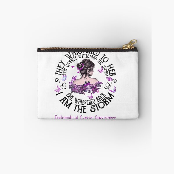 Item preview, Women Endometrial Cancer Warrior I Am The Storm designed and sold by Grooffos.