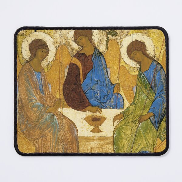 Item preview,  Andrei Rublev "The Holy Trinity" (also called The Hospitality of Abraham) 1411 designed and sold by Alexandra Dahl.
