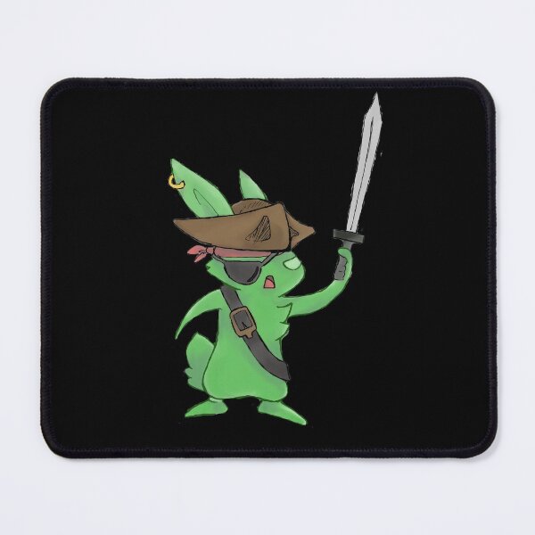 Item preview, Green Bunny Pirate designed and sold by voidcrow.