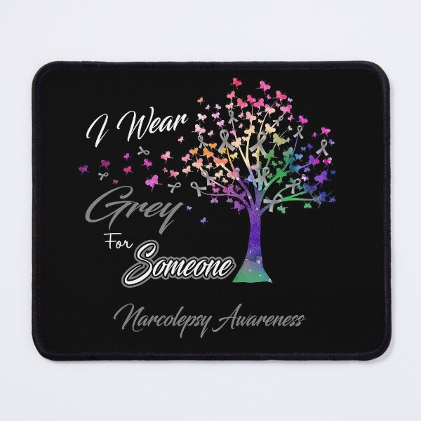 Item preview, Ribbon Tree I Wear Grey For Someone Narcolepsy Awareness designed and sold by Tadmab.