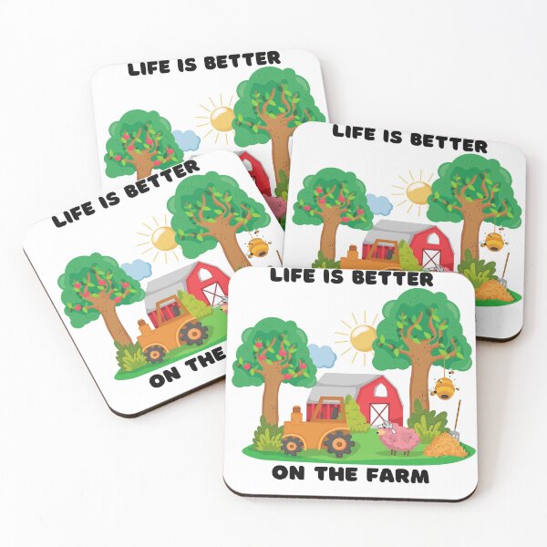 Item preview, Life Is Better On The Farm designed and sold by Chanchane Store.