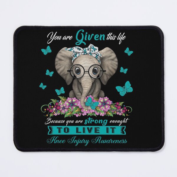Item preview, Knee Injury Warrior Cute Elephant Lover Gifts designed and sold by Adropine.