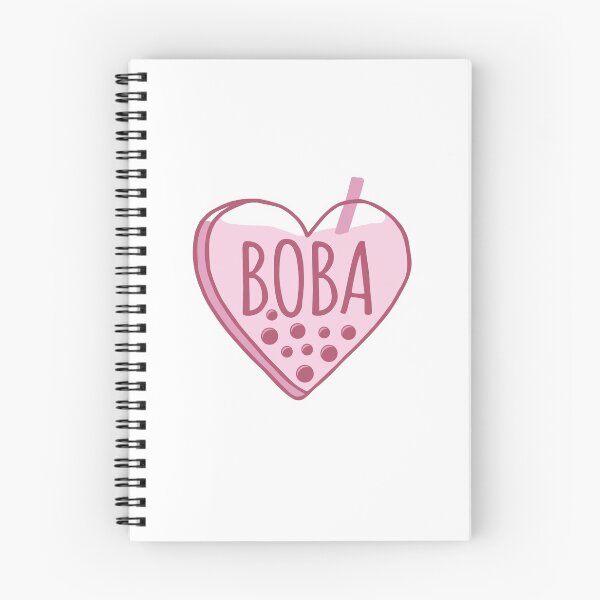 Item preview, Boba heart pink designed and sold by MamSelle.