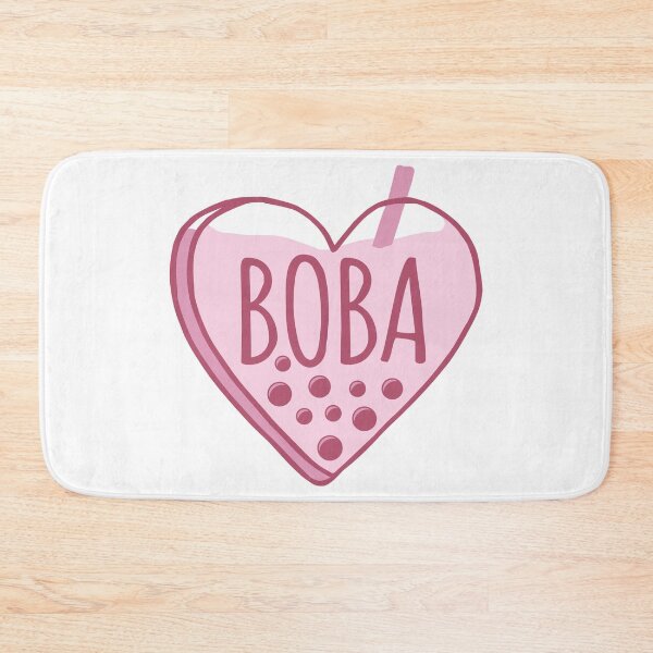 Item preview, Boba heart pink designed and sold by MamSelle.
