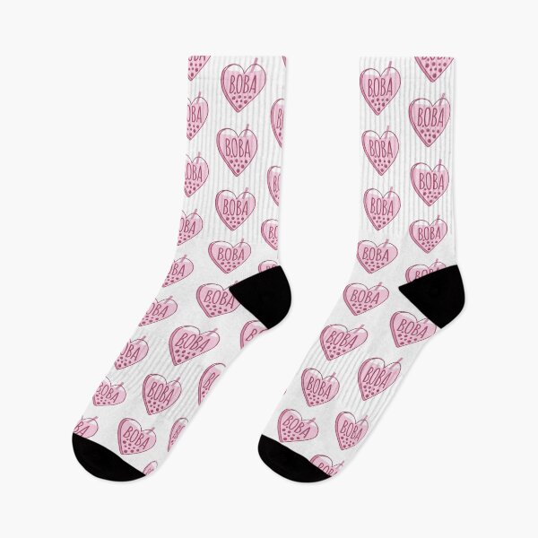 Item preview, Boba heart pink designed and sold by MamSelle.