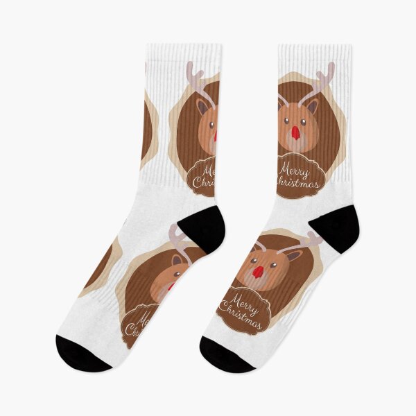 Aperçu de l'œuvre Cadre Cerf de Noël créée et vendue par kucingmaikan.