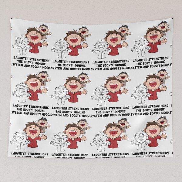 Item preview, Laughter  the body immune systems and boosts mood designed and sold by Hinny8.