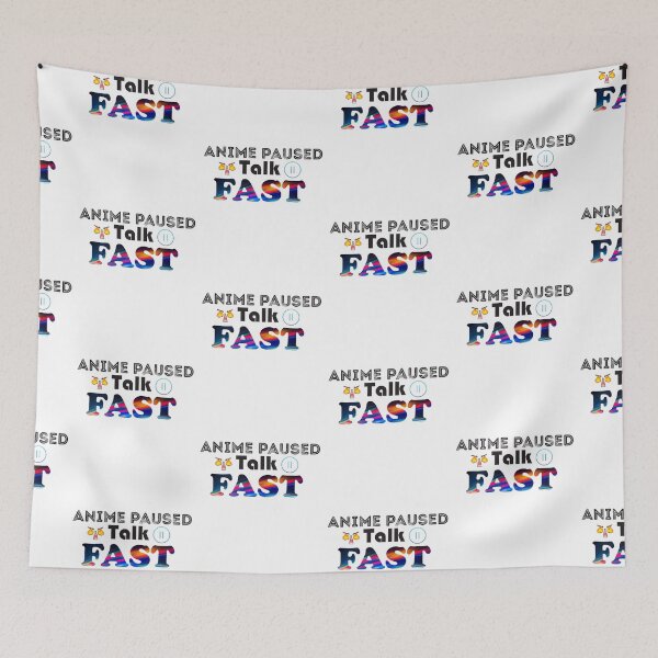 Item preview, Anime paused talk fast designed and sold by YasmaShop.