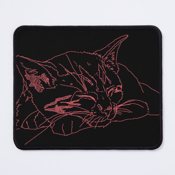 Item preview, Sleeping Kitty Line Art designed and sold by voidcrow.