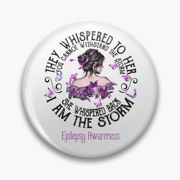 Item preview, Women Epilepsy Warrior I Am The Storm designed and sold by Grooffos.