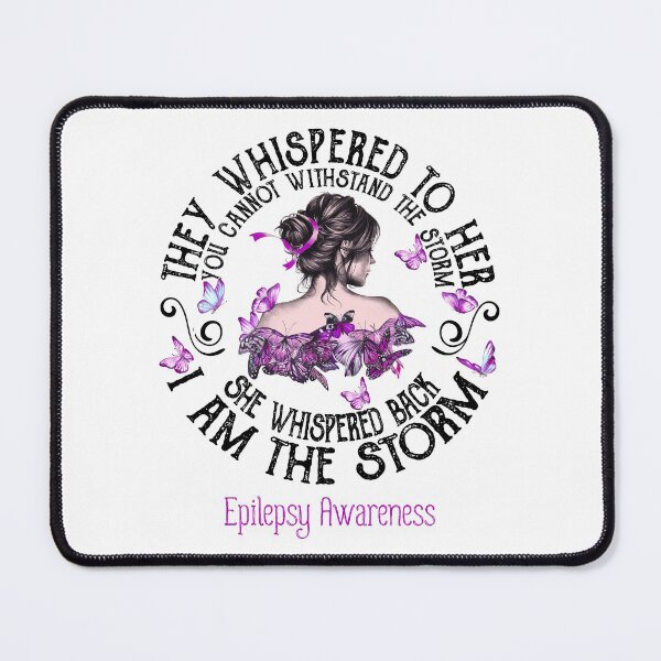Item preview, Women Epilepsy Warrior I Am The Storm designed and sold by Grooffos.