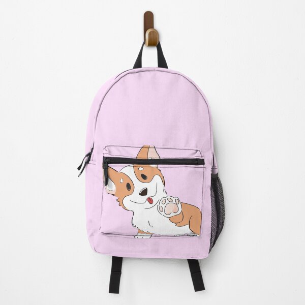 Item preview, Waving Corgi designed and sold by Artemis_Animalium.